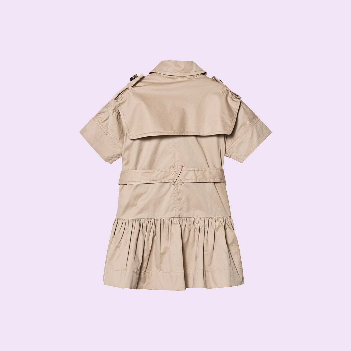 Burberry Beige Cynthie Trench Dress - Image 2